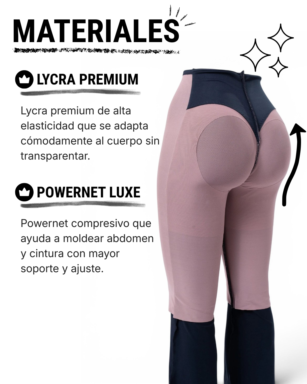 Leggings Faja Moldeadora Mujer Campana Levanta Glúteo