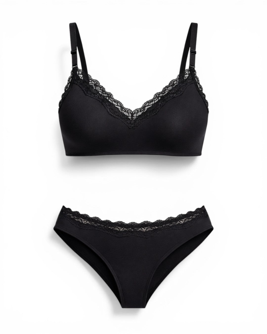 Velmora Set Lencería Mujer Encaje