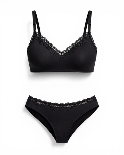 Velmora Set Lencería Mujer Encaje