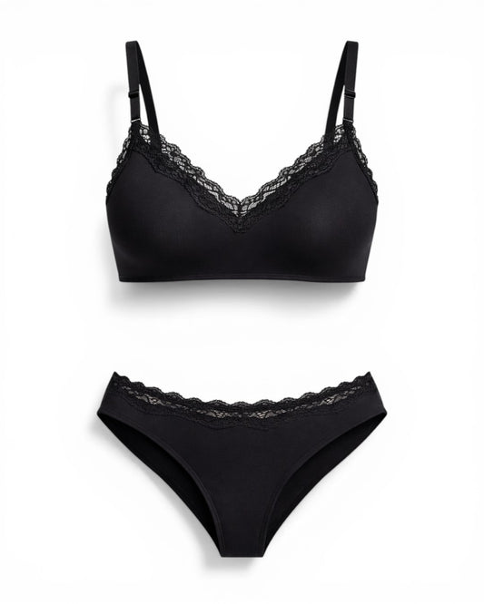 Velmora Set Lencería Mujer Encaje