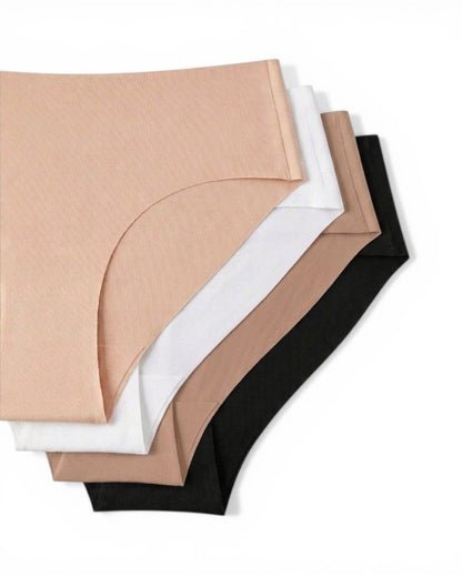 Monaco Set 4 Panty Mujer Microfibra Sin Costuras