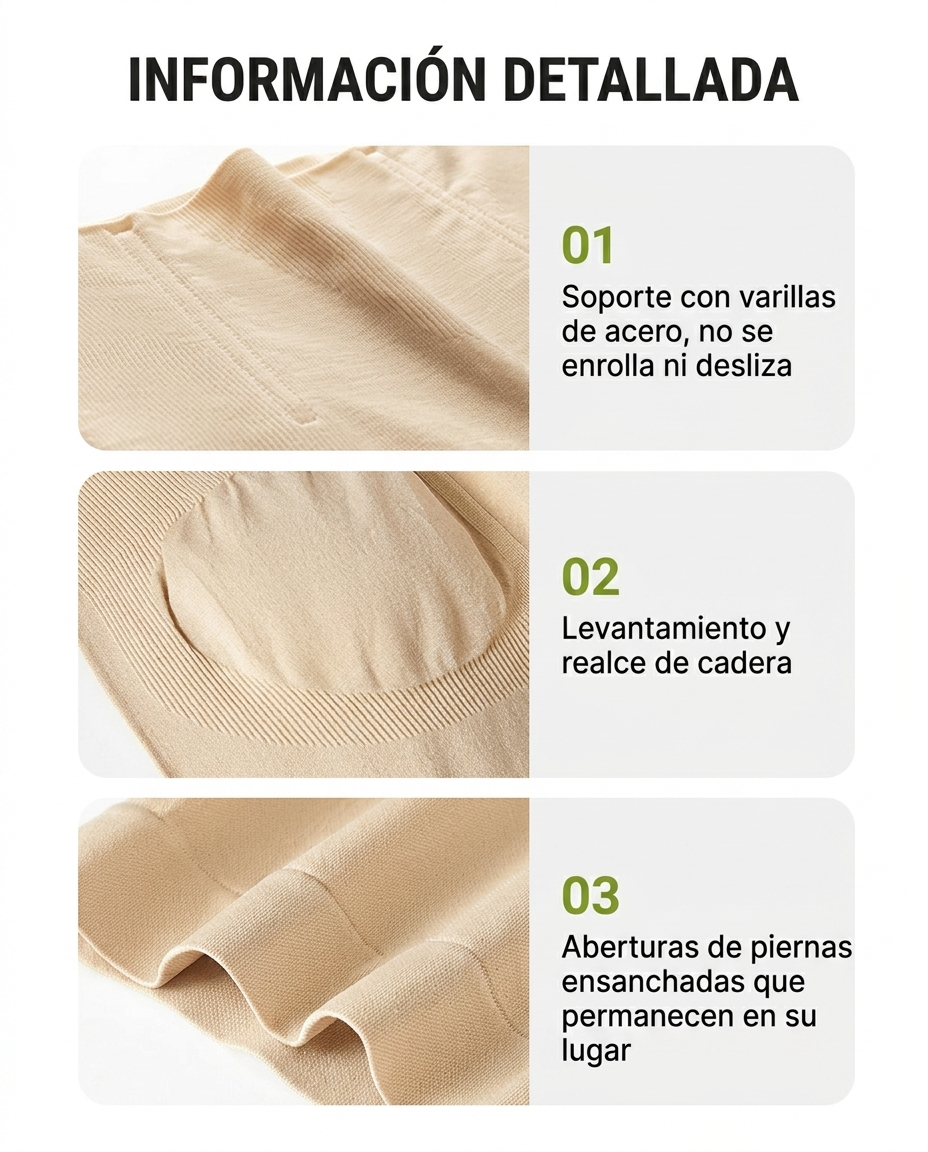 BellaBooty Legging Moldeadora Sin Costuras Compra 1 Lleva 2