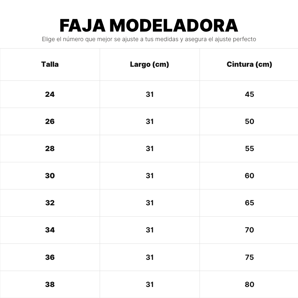 SlimFit Faja Modeladora Mujer Látex Cintura Perfecta con Regalo Braguita Levanta Glúteos