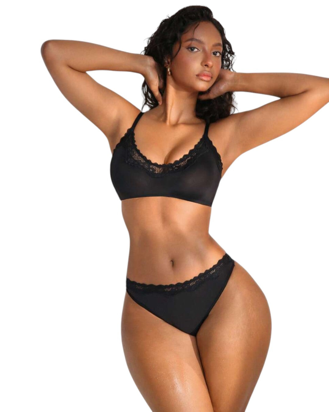 Velmora Set Lencería Mujer Encaje