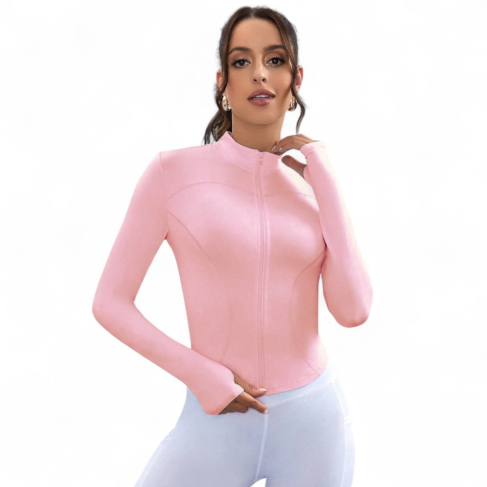 UrbanFit Chaqueta Deportiva Femenina Casual y Fitness Cierre Frontal