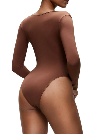 Velmique Body Shapewear Mujer Manga Larga