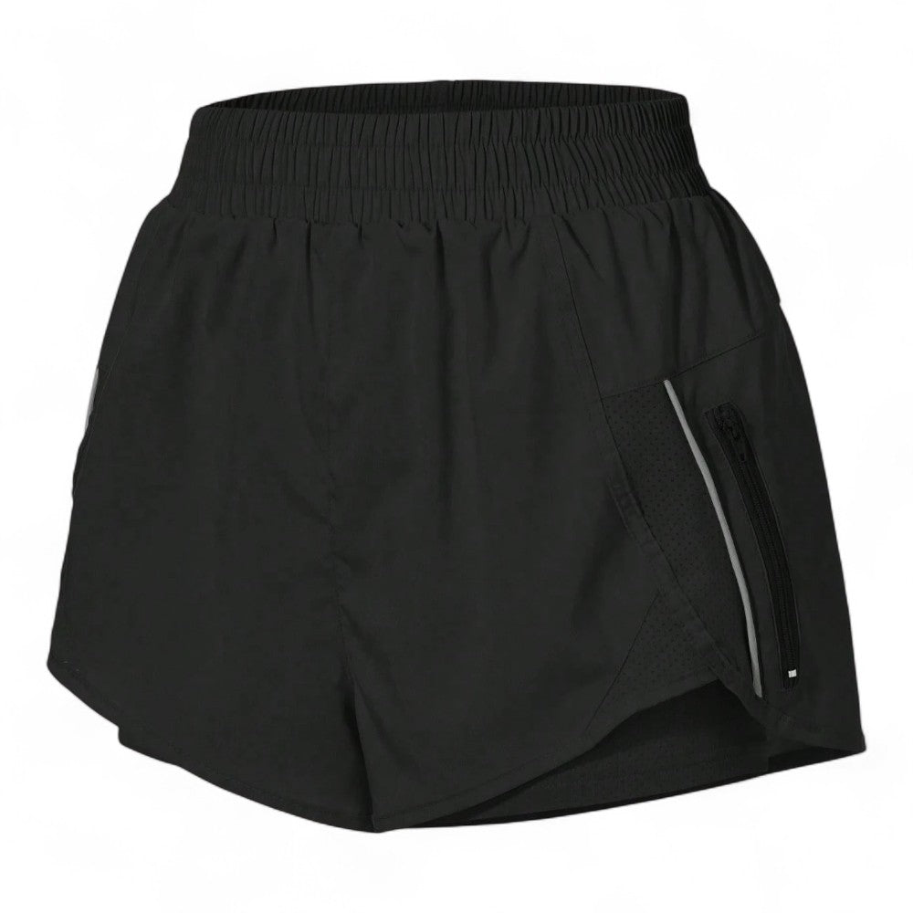 Sovereign Charm Short Femenino Cintura Alta con Cierre Lateral