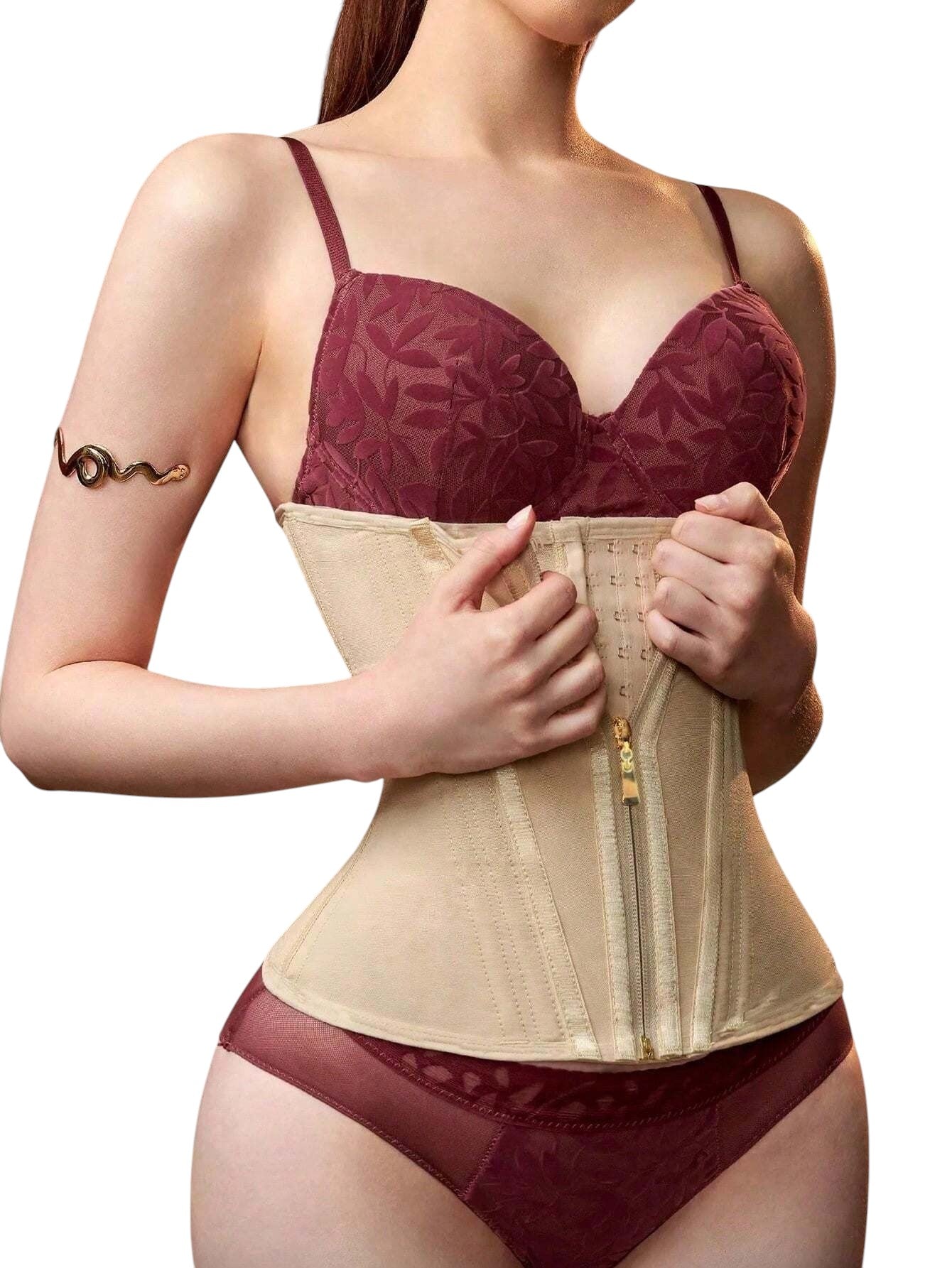 SlimFit Faja Modeladora Mujer Látex Cintura Perfecta con Regalo Braguita Levanta Glúteos