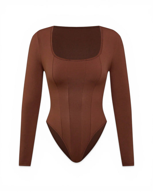 Velmique Body Shapewear Mujer Manga Larga
