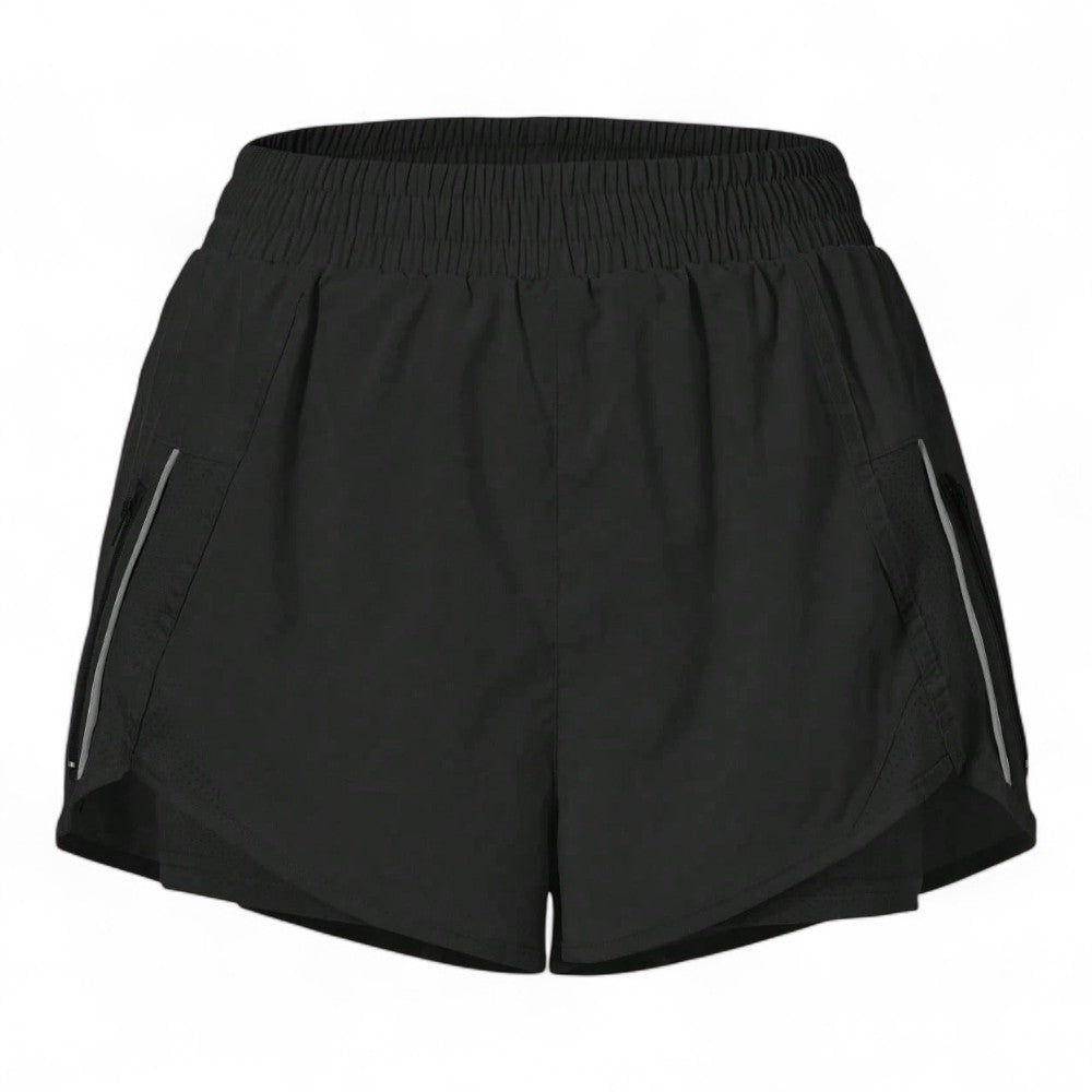 Sovereign Charm Short Femenino Cintura Alta con Cierre Lateral