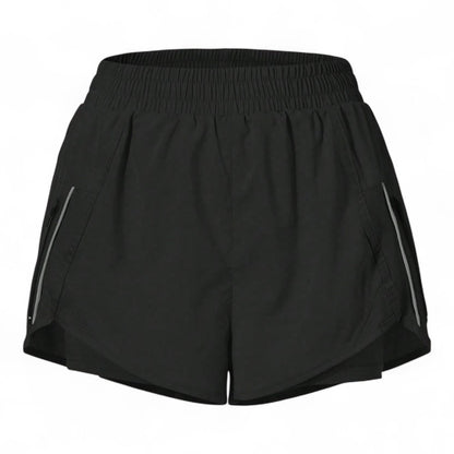 Sovereign Charm Short Femenino Cintura Alta con Cierre Lateral