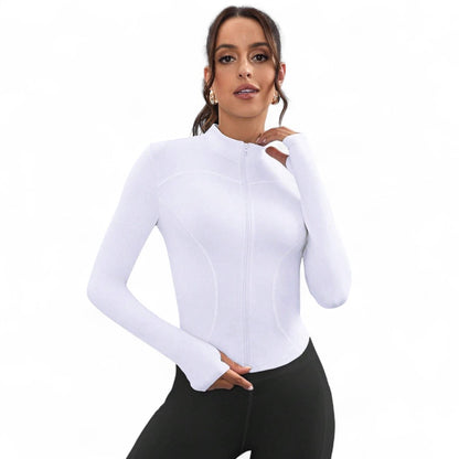 UrbanFit Chaqueta Deportiva Femenina Casual y Fitness Cierre Frontal