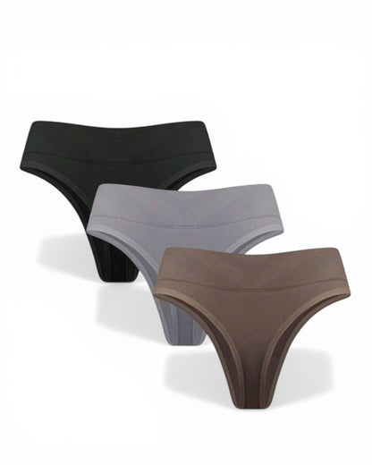 Aurelle Set 3 Panty Mujer Sin Costuras