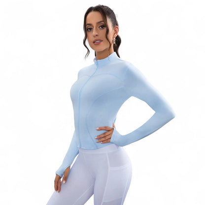 UrbanFit Chaqueta Deportiva Femenina Casual y Fitness Cierre Frontal