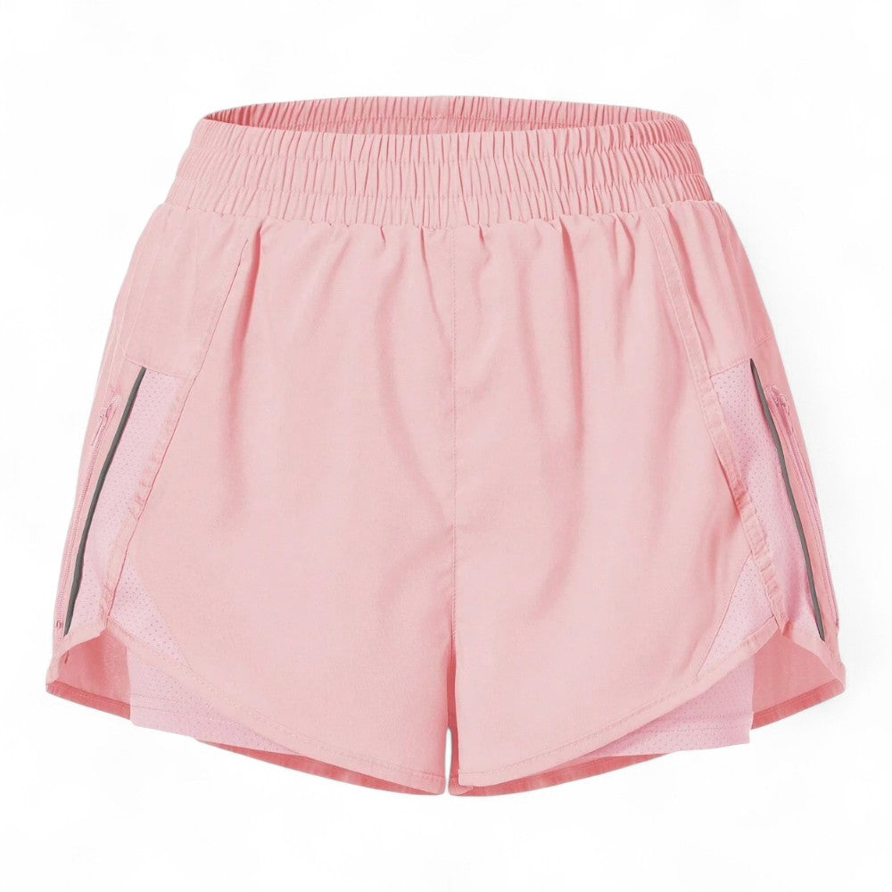 Sovereign Charm Short Femenino Cintura Alta con Cierre Lateral