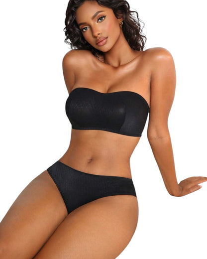 Luméa Set Lencería Mujer Jacquard