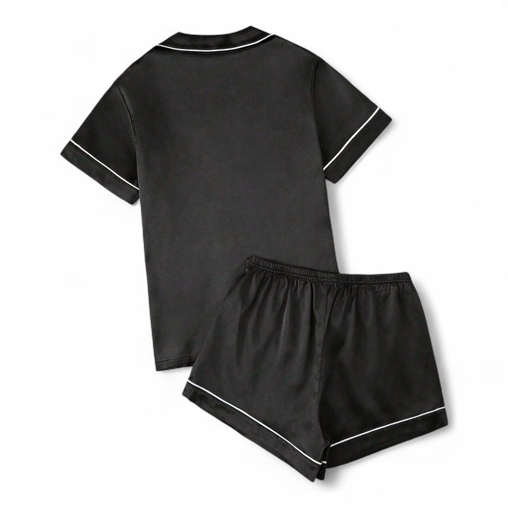 Noiré Conjunto de Pijama Femenino Satín Lujo Suave