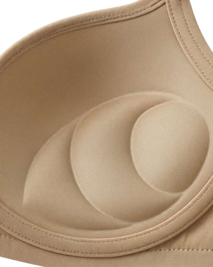 Lunéa Set 3 Brasier Mujer Realce Natural