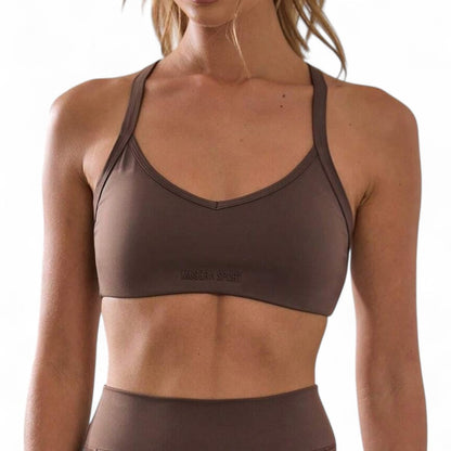 FlexFit Top Deportivo Femenino Tirantes Finos Espalda Cruzada Comodidad