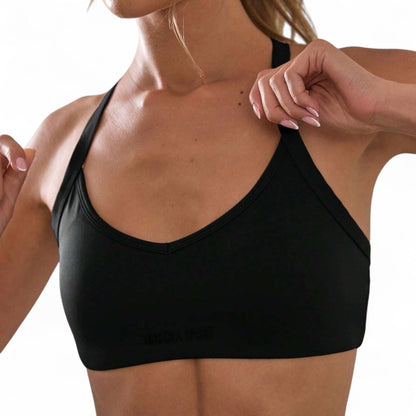 FlexFit Top Deportivo Femenino Tirantes Finos Espalda Cruzada Comodidad
