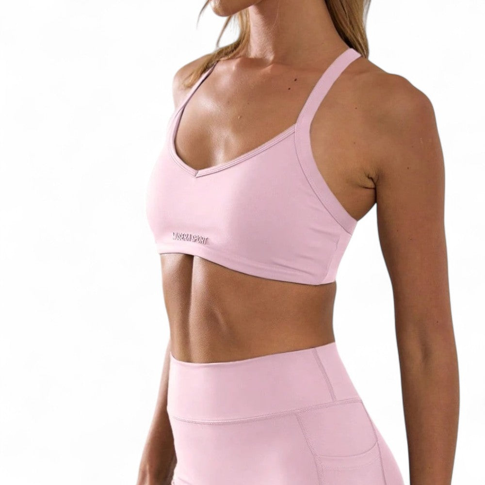 FlexFit Top Deportivo Femenino Tirantes Finos Espalda Cruzada Comodidad