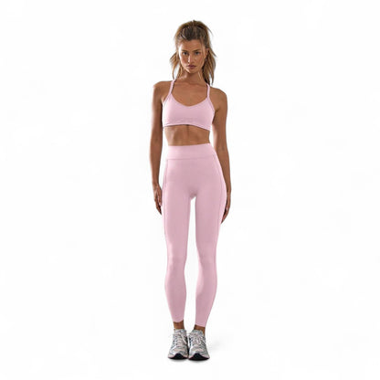 FlexFit Top Deportivo Femenino Tirantes Finos Espalda Cruzada Comodidad