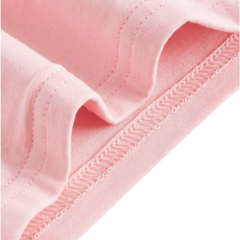 Cropped Lyssia Rosa Femenino de Tirante Ancho y Tacto Suave