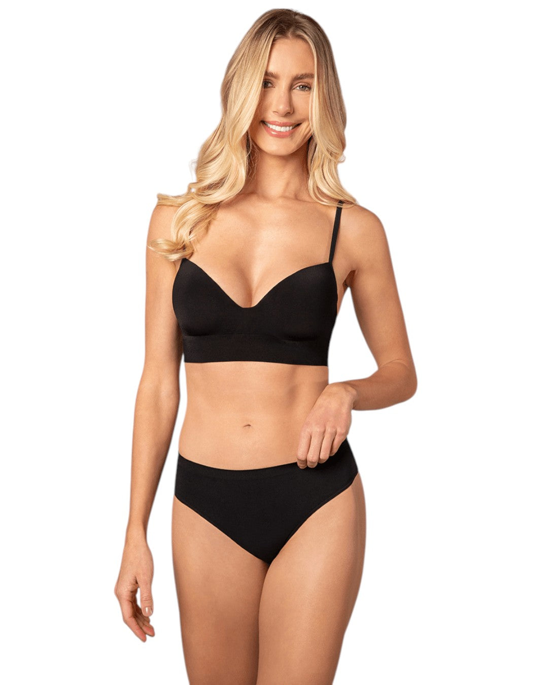 Monaco Set 4 Panty Mujer Microfibra Sin Costuras